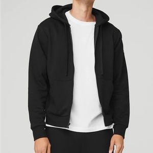 Alo yoga everyday full zip hoodie mens